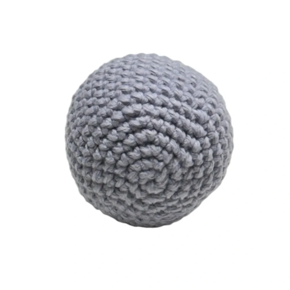100% handmade crochet ball toy for cats with catnip inside! 100% cotton yarn toy
